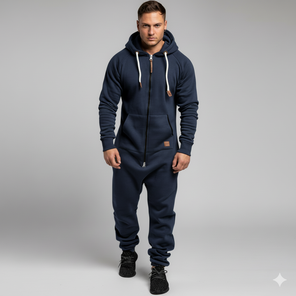 Alpha Herren-Winteroverall | Warmer Schneeanzug für Männer