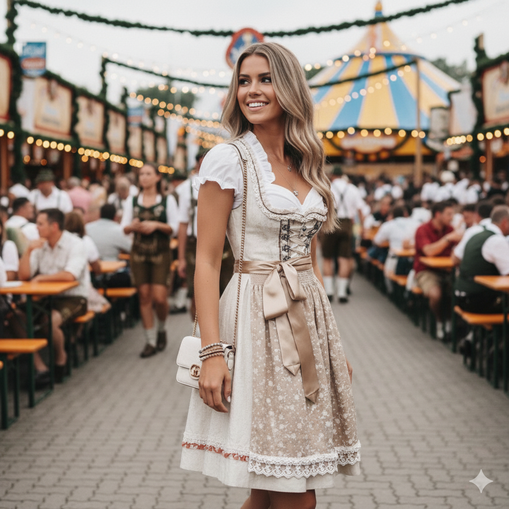 Traditionelle Trachtenmode für Damen – Klassische Dirndl und Trachtenkleidung