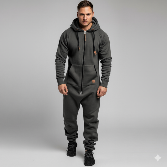 Alpha Herren-Winteroverall | Warmer Schneeanzug für Männer