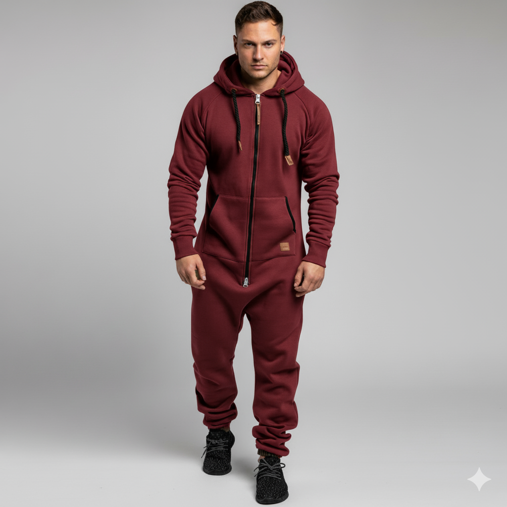 Alpha Herren-Winteroverall | Warmer Schneeanzug für Männer