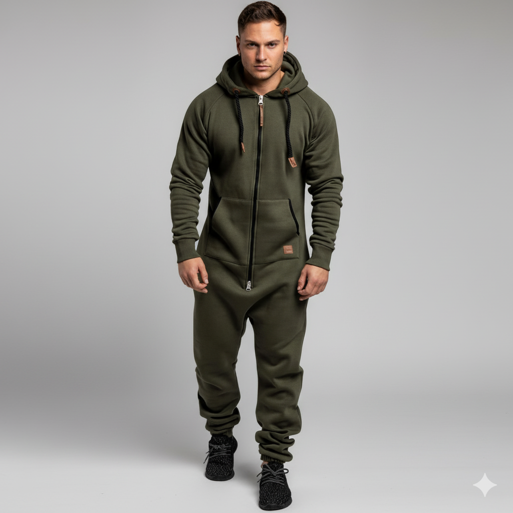 Alpha Herren-Winteroverall | Warmer Schneeanzug für Männer