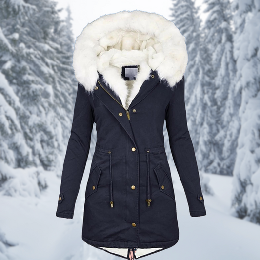 Jane - Damen Winterjacke, Warm und Mittellang für Damen