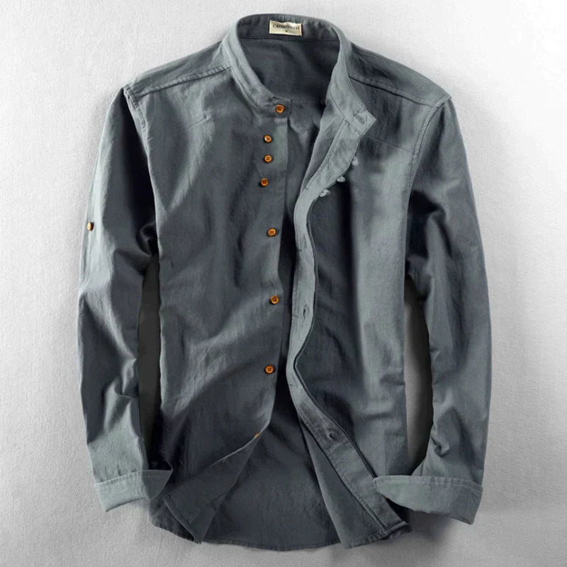 Herrenhemd im japanischen Katana-Stil – Perfekt für Samurai-Look